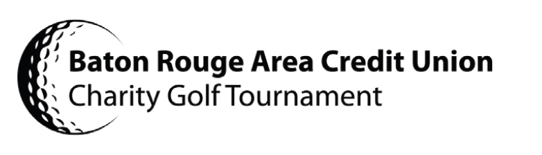 baton rouge area credit union charity golf tournament logo